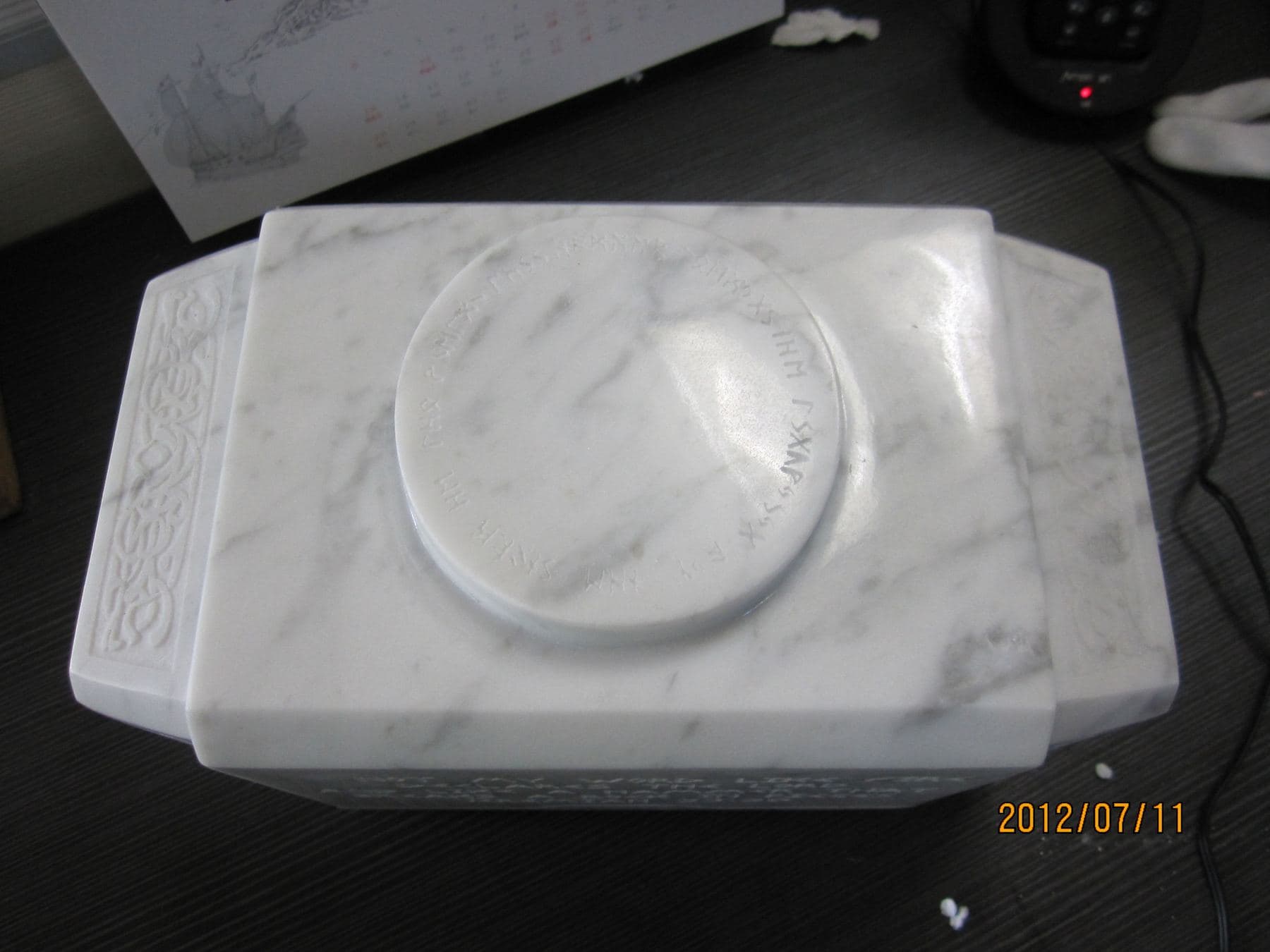 Clay Hammer Head and Handle 11