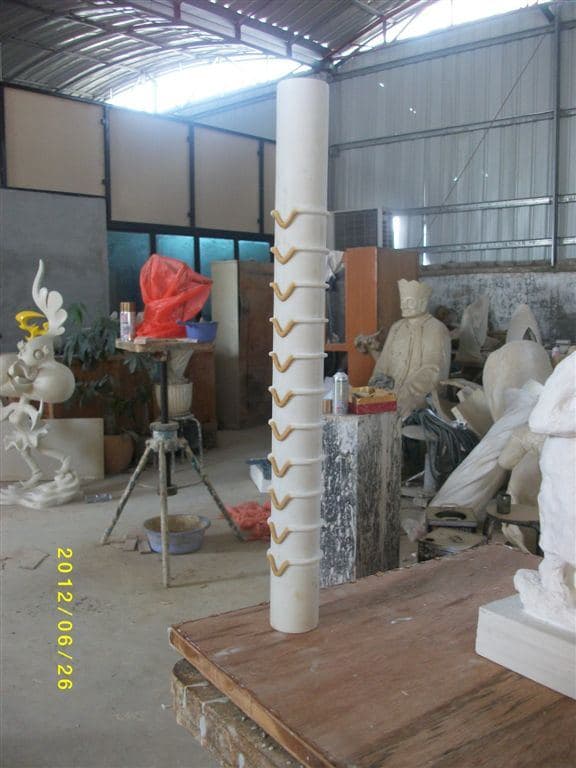 Clay Hammer Head and Handle 15