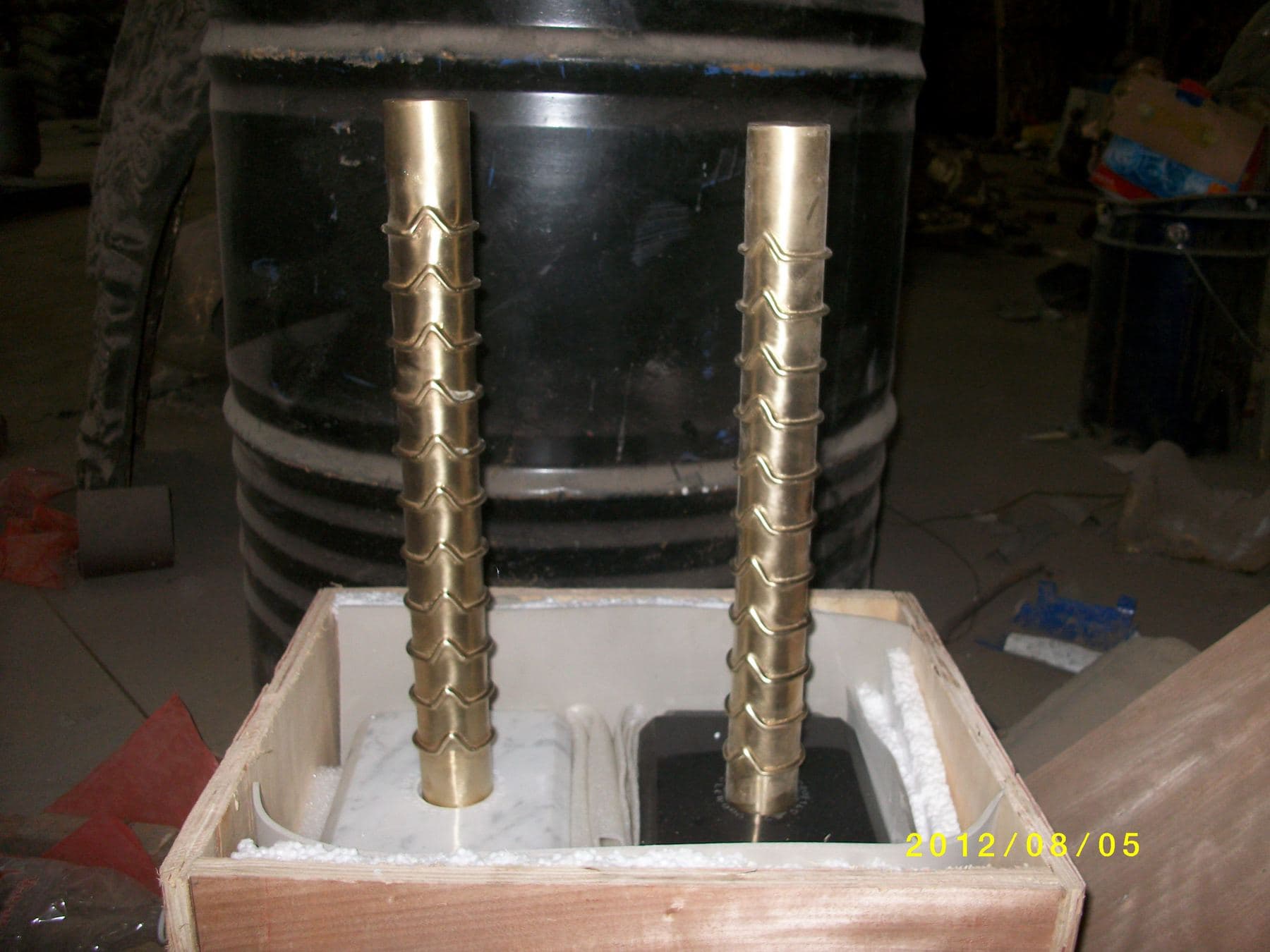 Clay Hammer Head and Handle 34