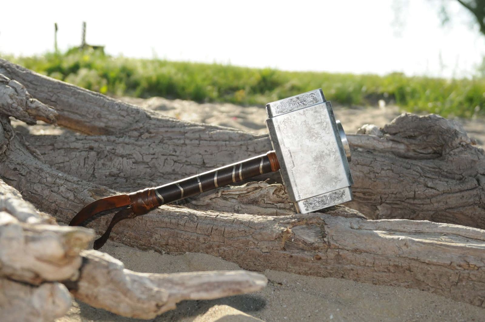 Clay Hammer Head and Handle 36