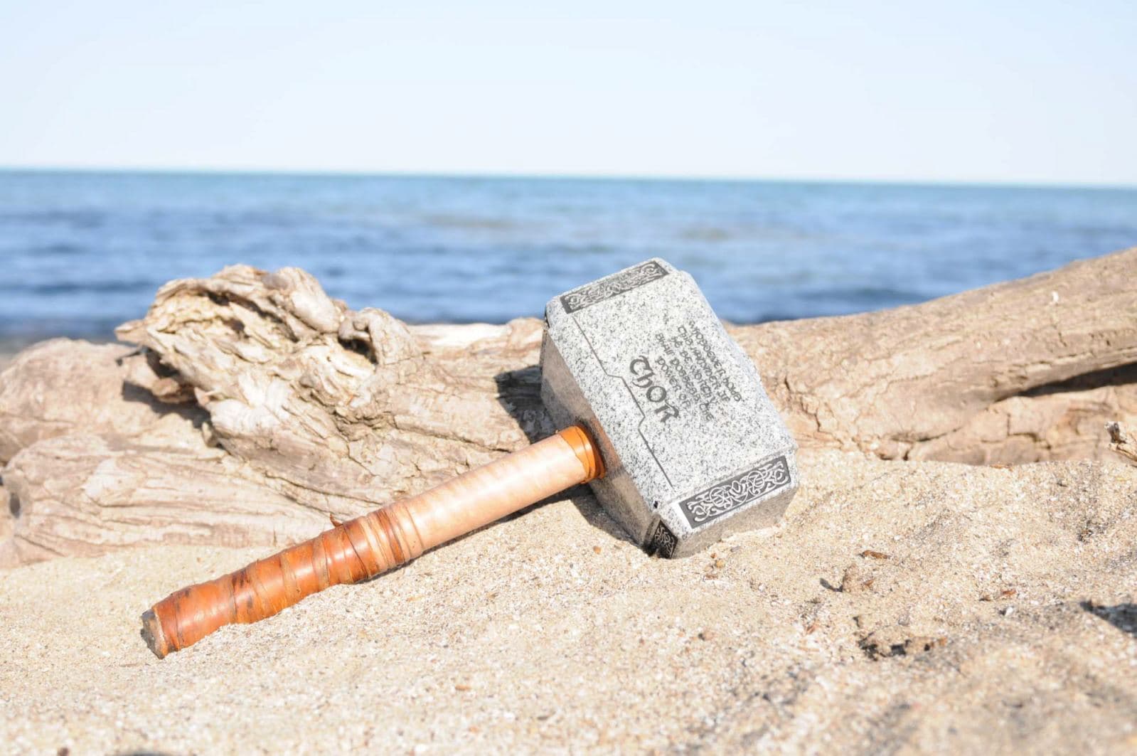 Clay Hammer Head and Handle 41