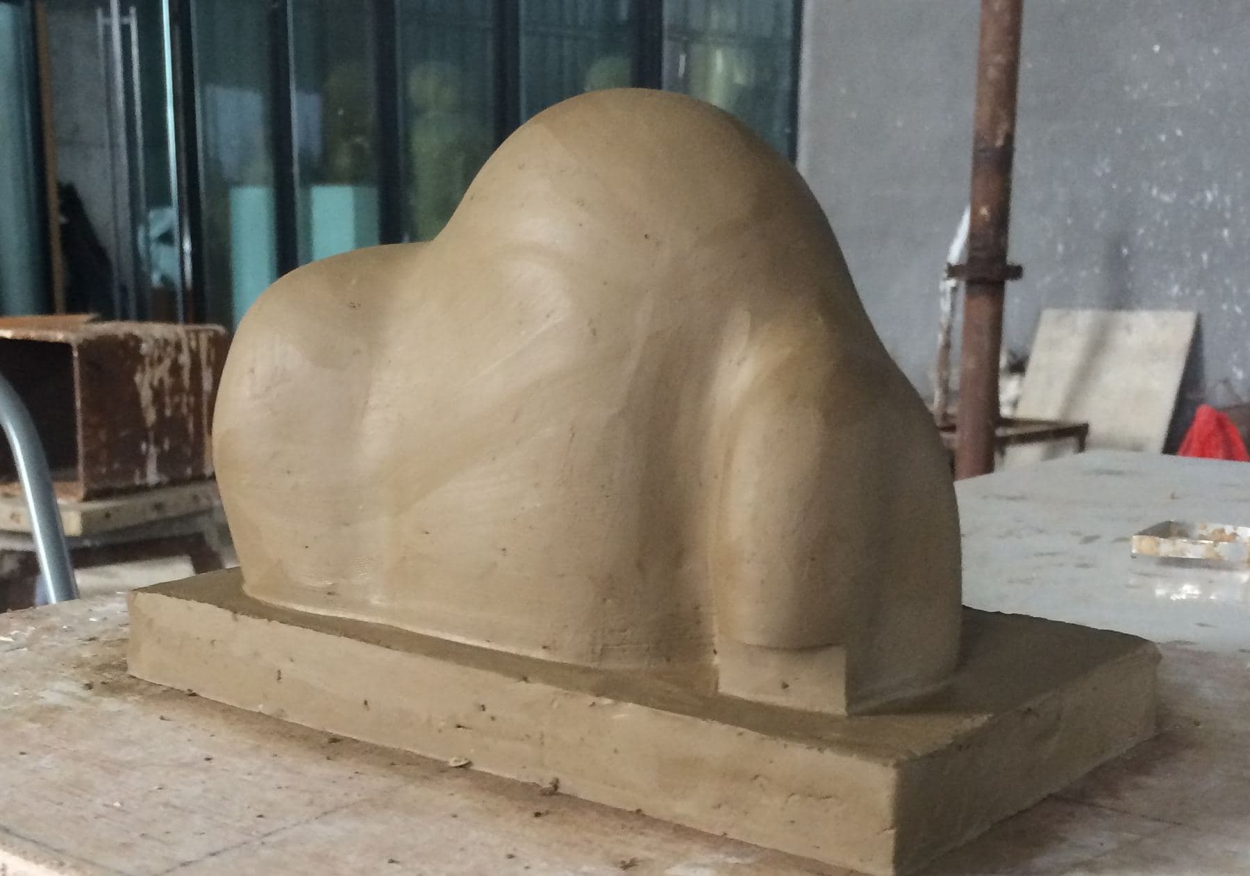 Siggi Black Stone Sculpture 1