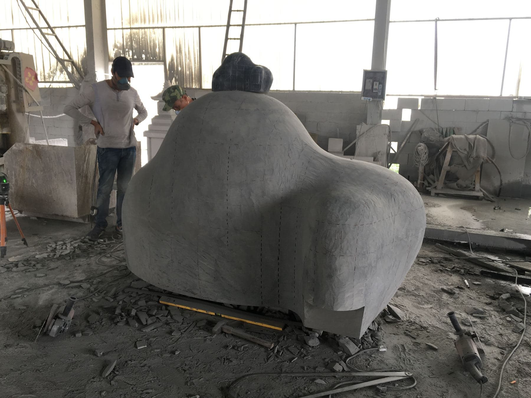 Siggi Black Stone Sculpture 10