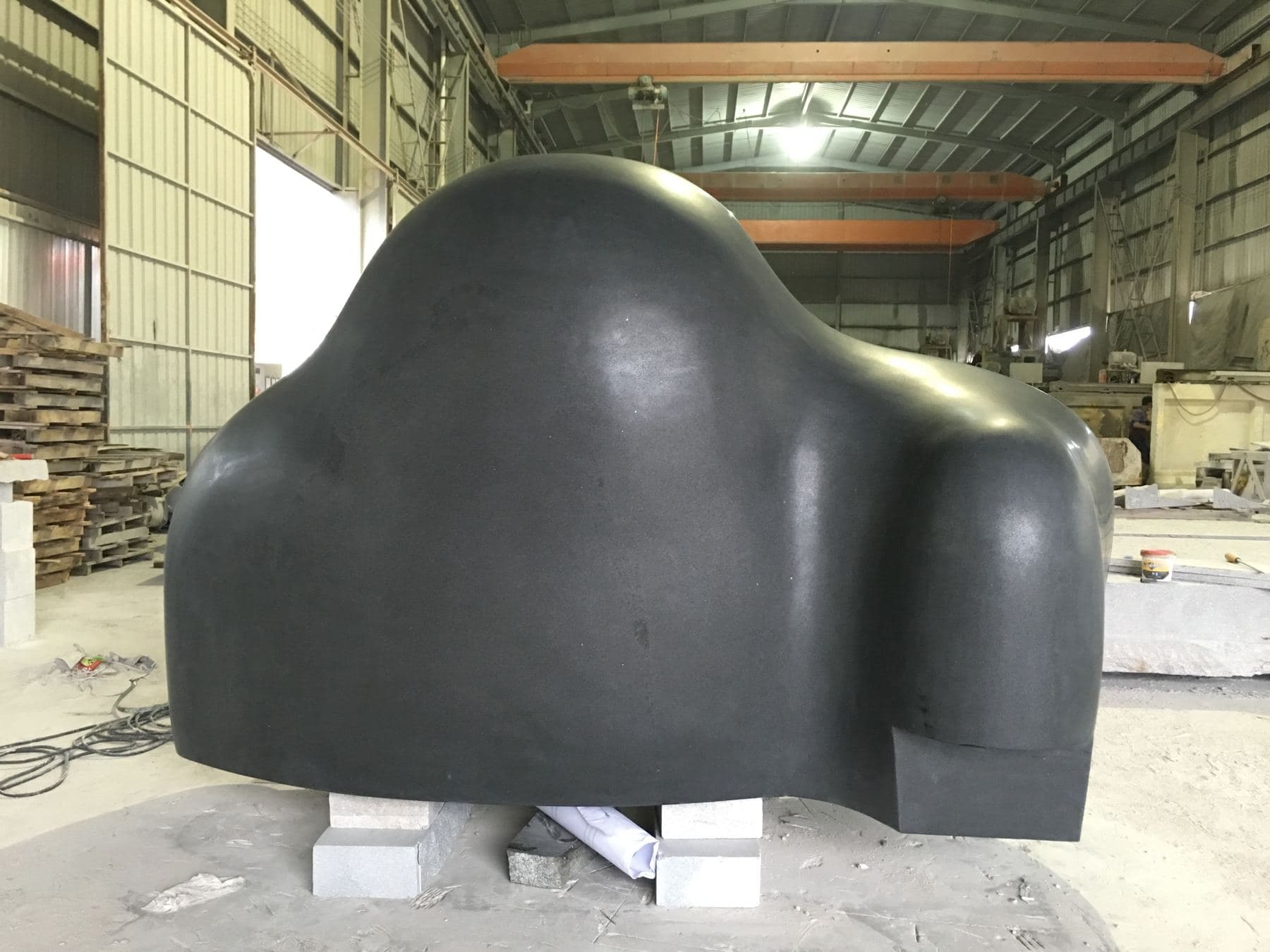 Siggi Black Stone Sculpture 13