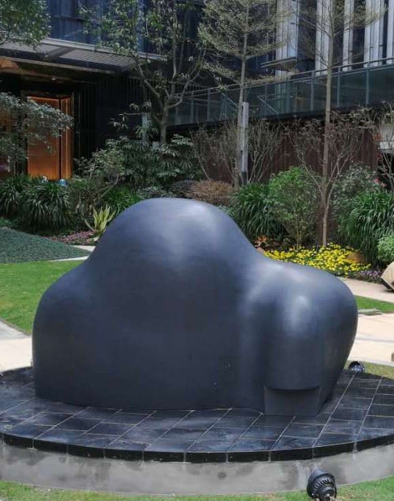 Siggi Black Stone Sculpture